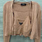 LULU'S Size M Orange Junior Shirt