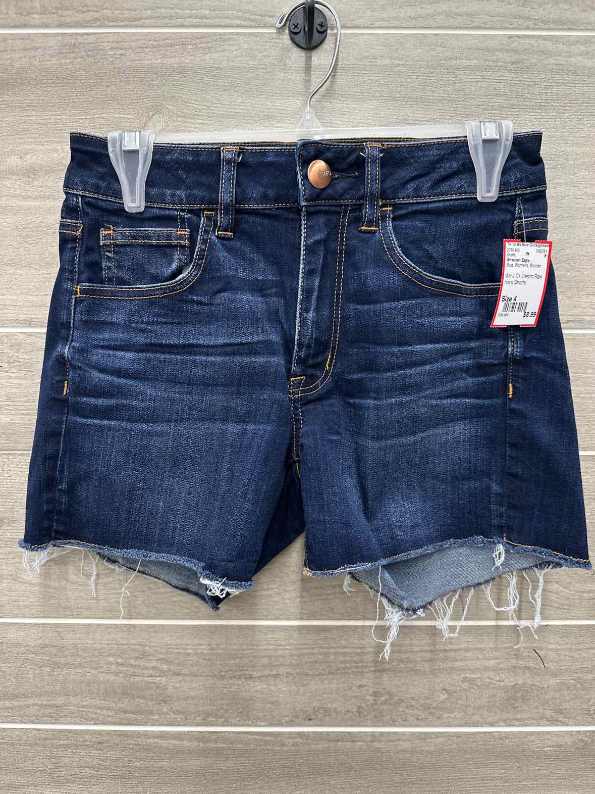 American Eagle Size 4 Blue Womens Shorts