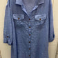 Blue Womens Size 1X Shirt