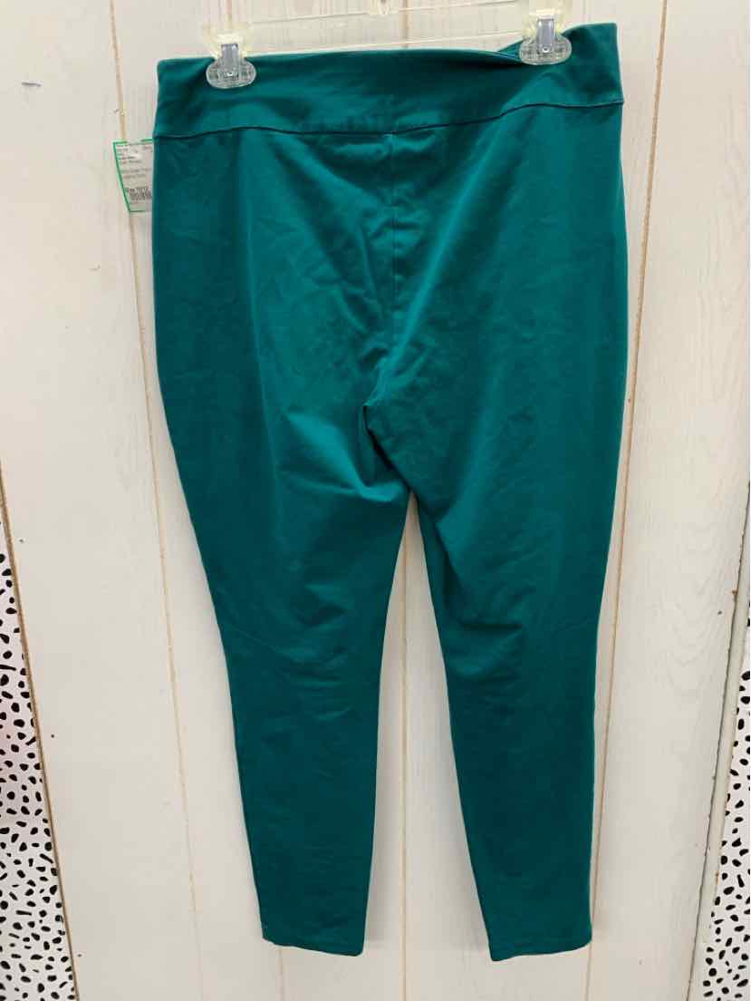 Susan Graver Green Womens Size 10/12 Pants