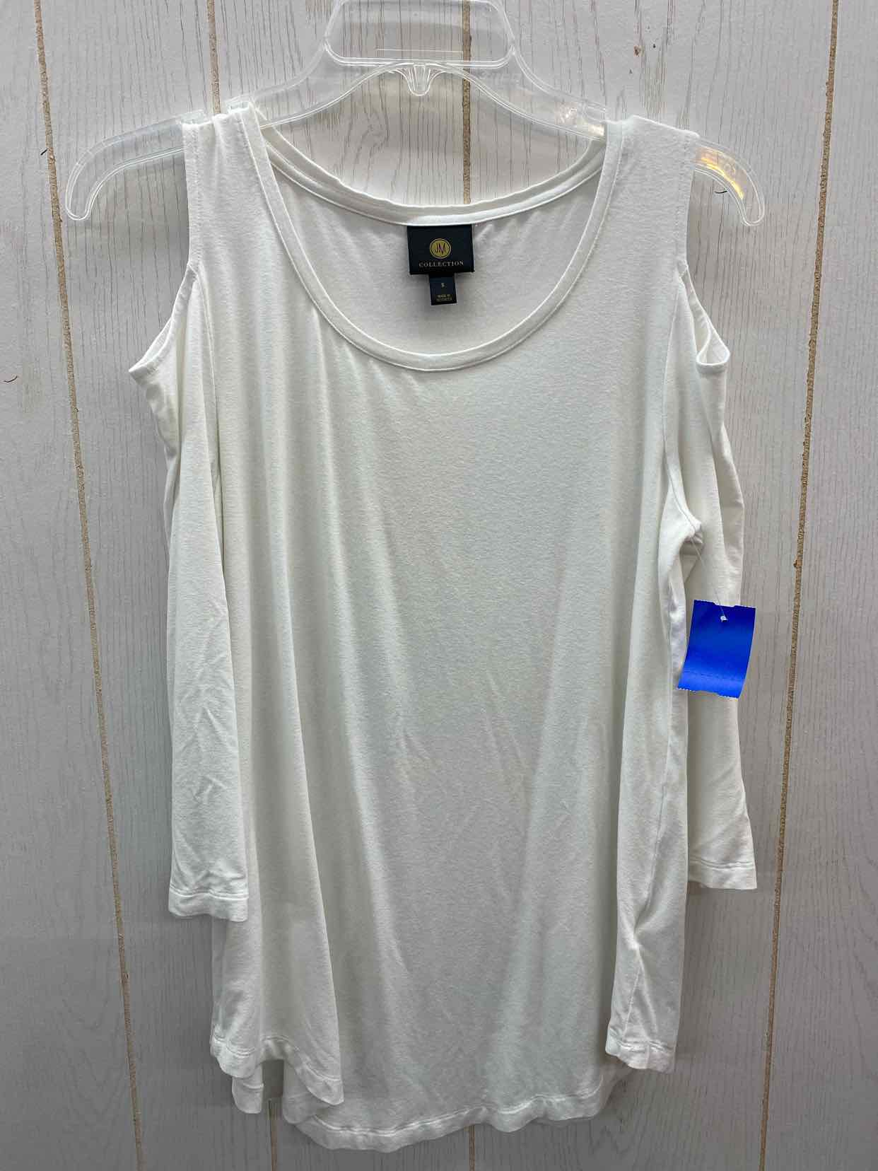 JM Collection White Womens Size Small Shirt