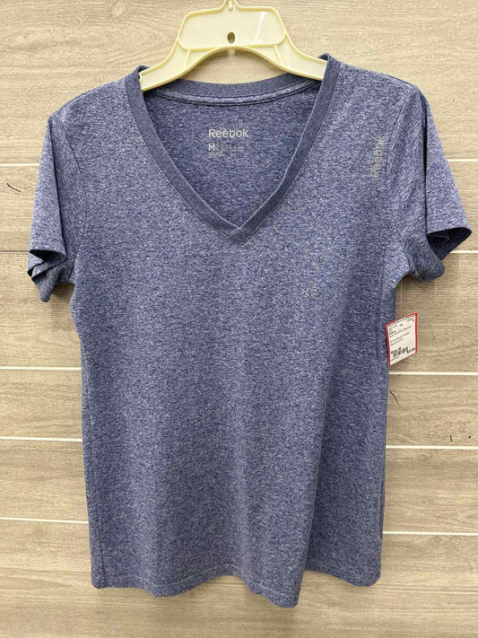 Reebok Size M Blue Womens Shirt