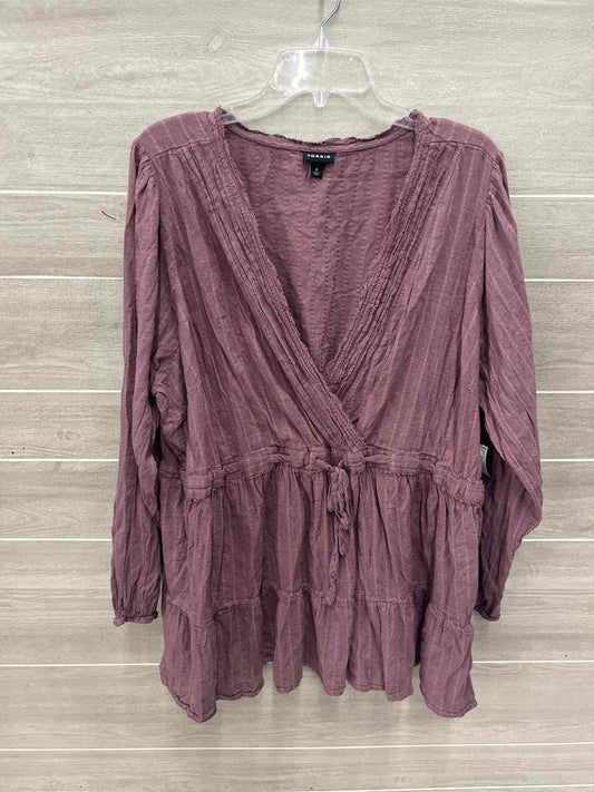 Torrid Purple Womens Women Size 4X Shirt