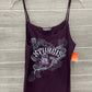 Purple Womens Women Size XL Tank Top