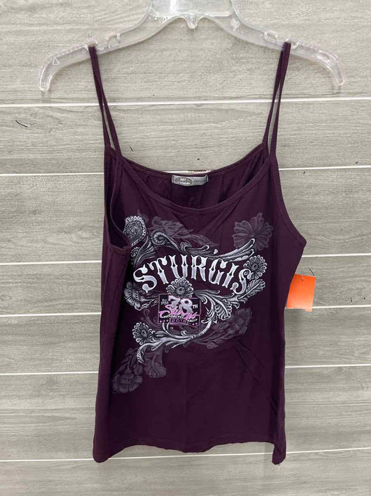 Purple Womens Women Size XL Tank Top