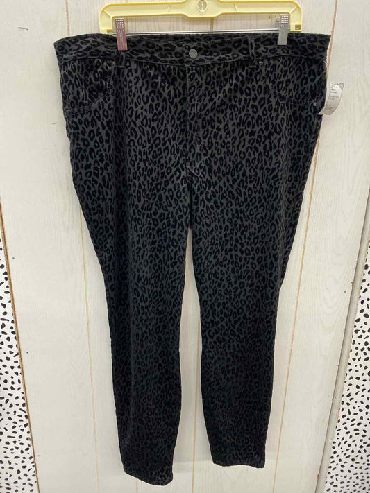 Time & Tru Black Womens Size 20 Pants