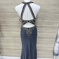 Size 6 Gray Womens Gown/Evening Wear