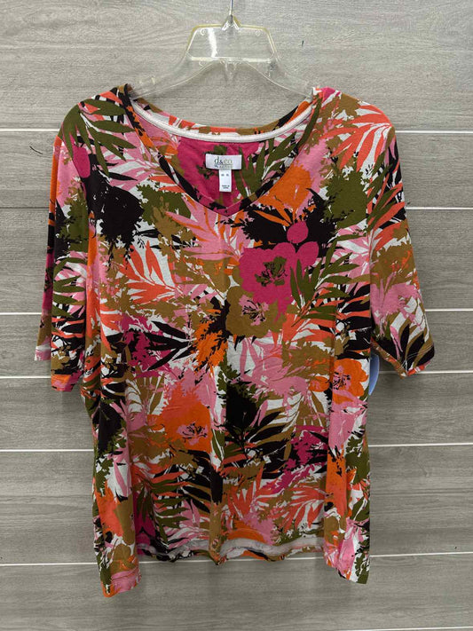 D & Co Size XL Pink Womens Shirt