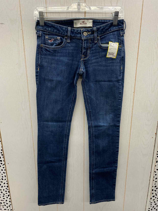 Hollister Blue Junior Size 0 Short Jeans