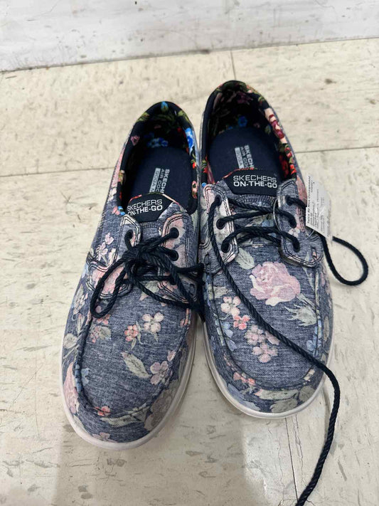 Skechers US Shoe Size 8.5 Navy Womens Shoes/Footwear