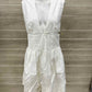 Banana Republic Size 10T White Womens Dress