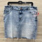 Maurices Size 16W Blue Plus Skirt