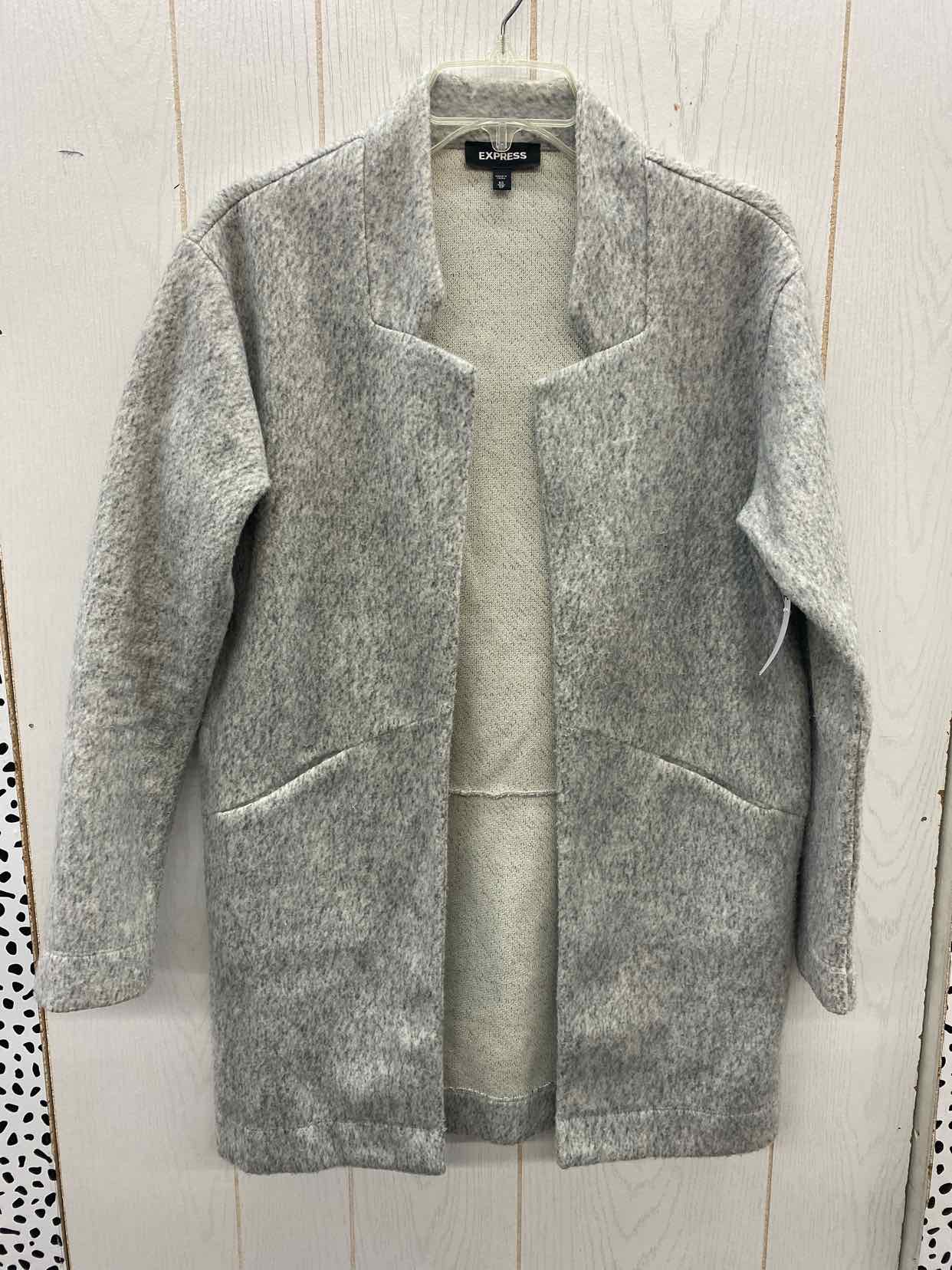 Express Gray Womens Size 4 Blazer