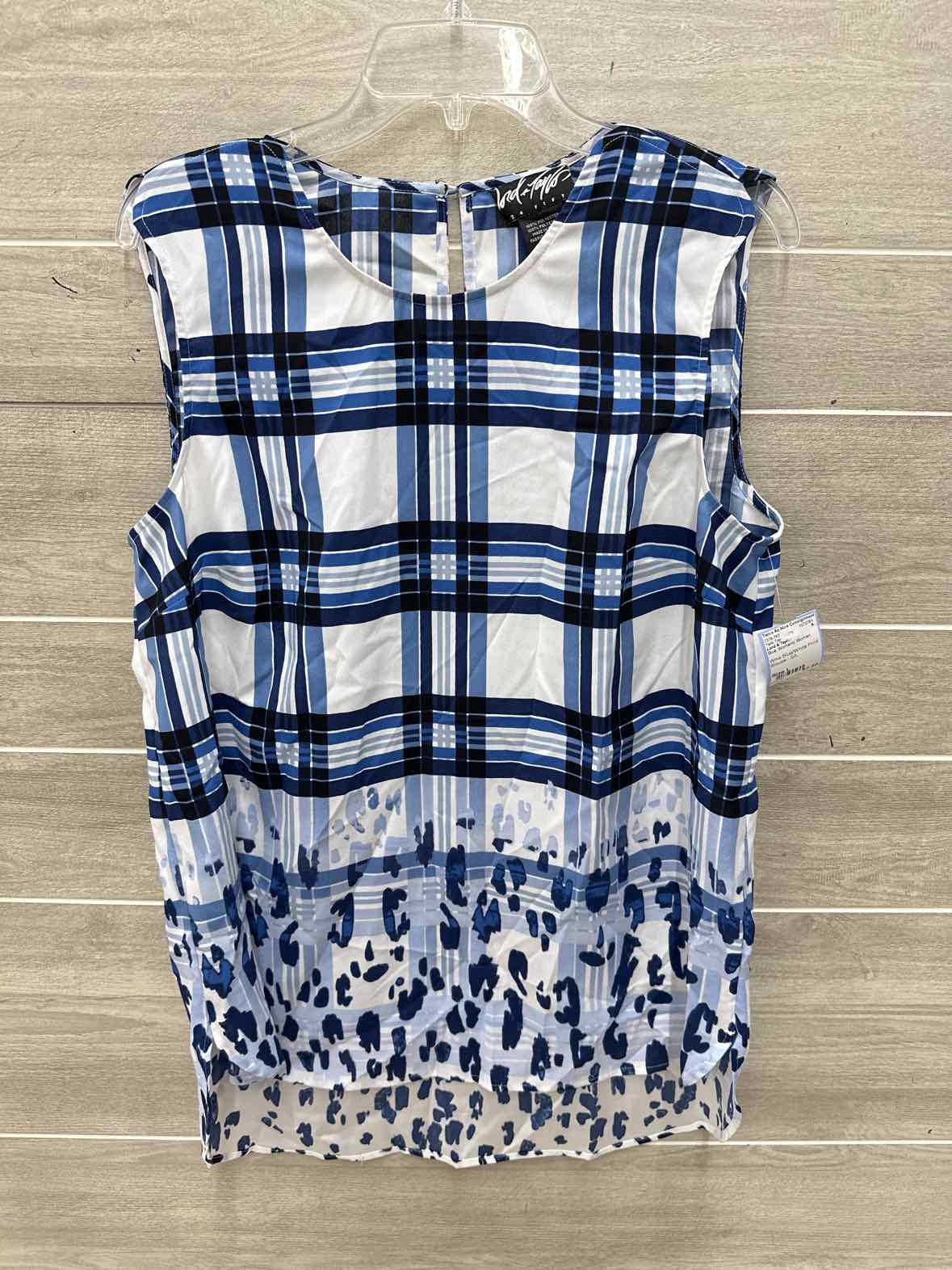 Lord & Taylor Size L Blue Womens Tank Top