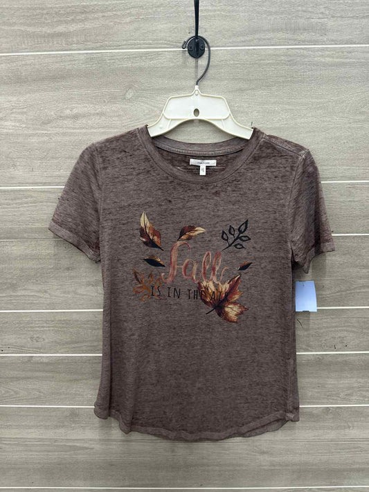 Maurices Size XS Brown Womens Shirt