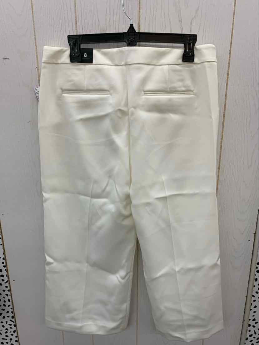 Express Cream Womens Size 8 Pants