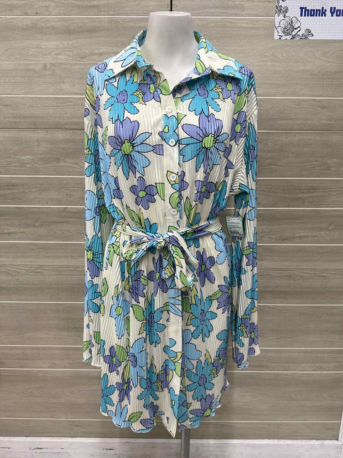Size 10/12 Blue Womens Dress