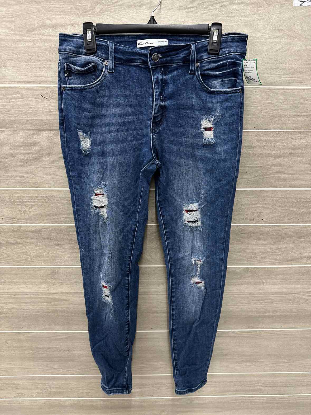 KanCan Size 12 Blue Womens Jeans