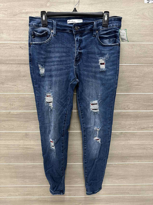 KanCan Size 12 Blue Womens Jeans