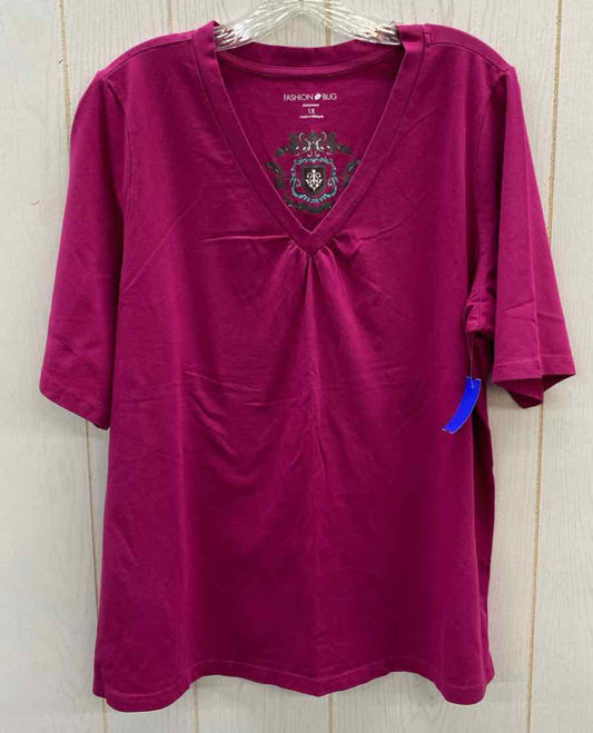 Fashion Bug Pink Womens Size 1X Shirt