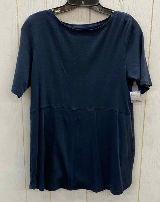 J Jill Navy Womens Size Small Shirt