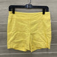 Yellow Womens Size 6 Shorts