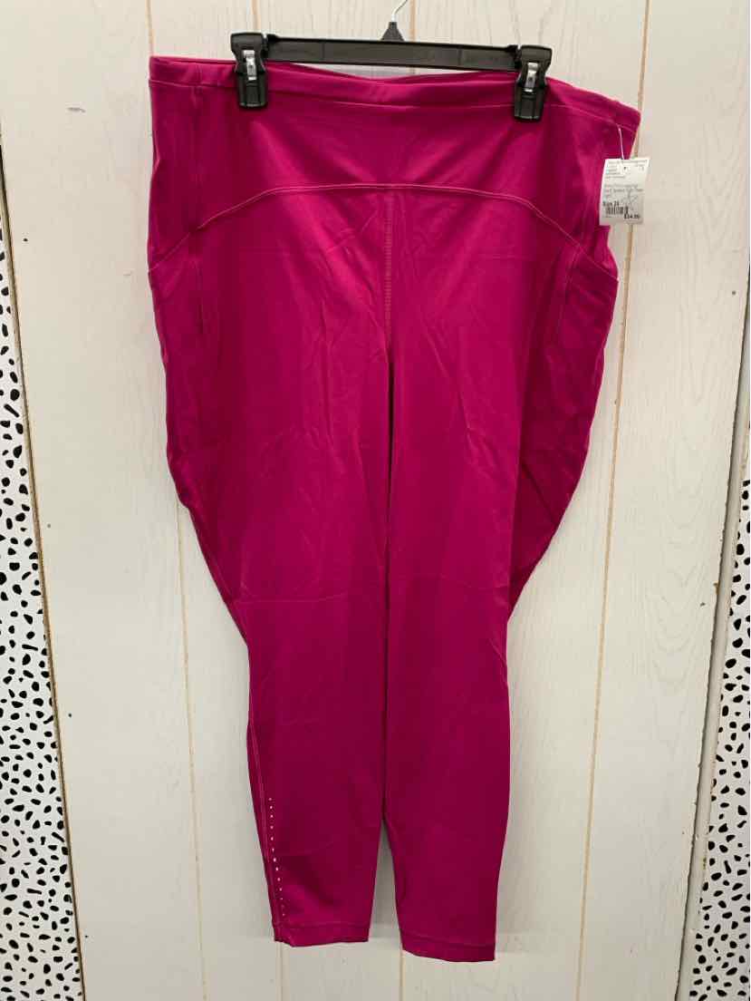 Lululemon Pink Womens Size 20 Leggings