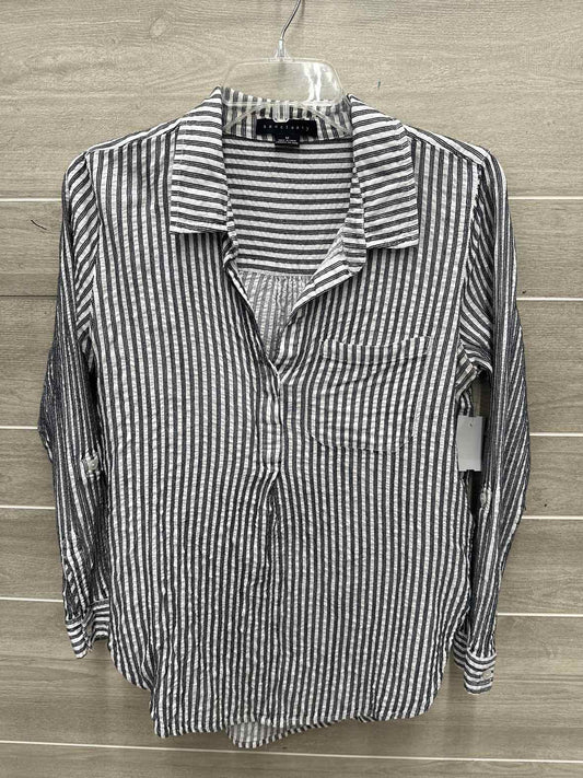 Sanctuary Size M Black Womens Shirt