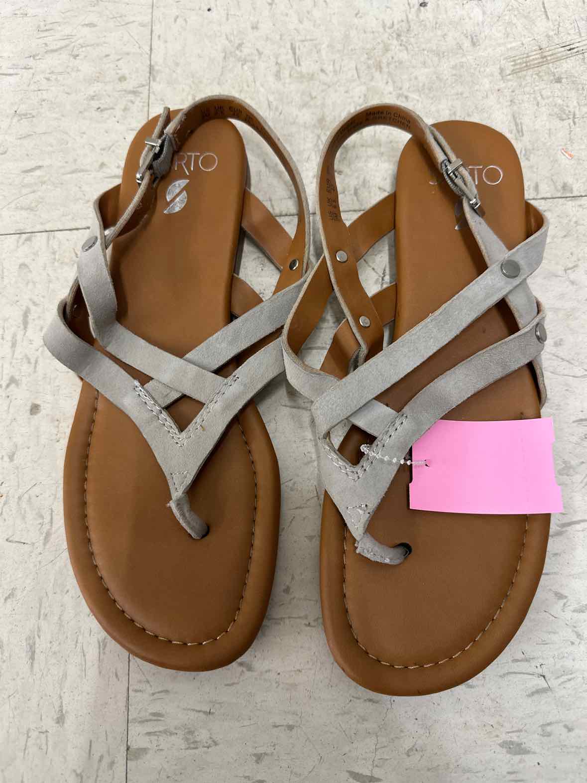 US Shoe Size 9 Gray Womens Sandals