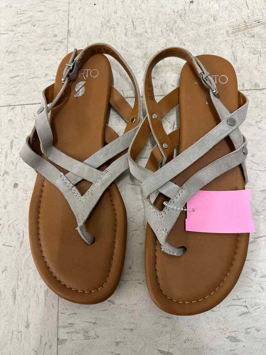 US Shoe Size 9 Gray Womens Sandals