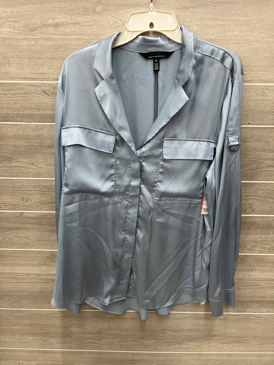 WHBM Blue Womens Women Size XL Shirt