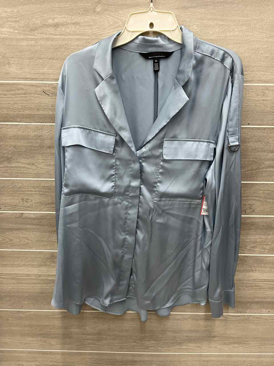 WHBM Blue Womens Women Size XL Shirt