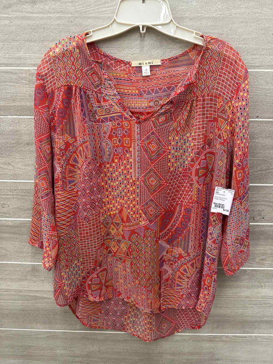 Miami Coral Womens Size Small Shirt