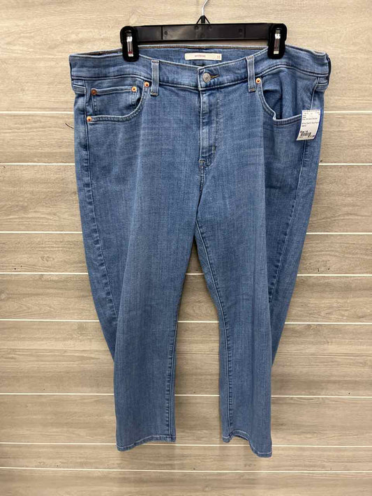 Levis Size 14 Blue Womens Jeans