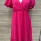 fraiche Size 8/10 Pink Womens Dress