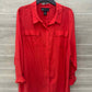 Lane Bryant Size 22/24 Red Plus Shirt