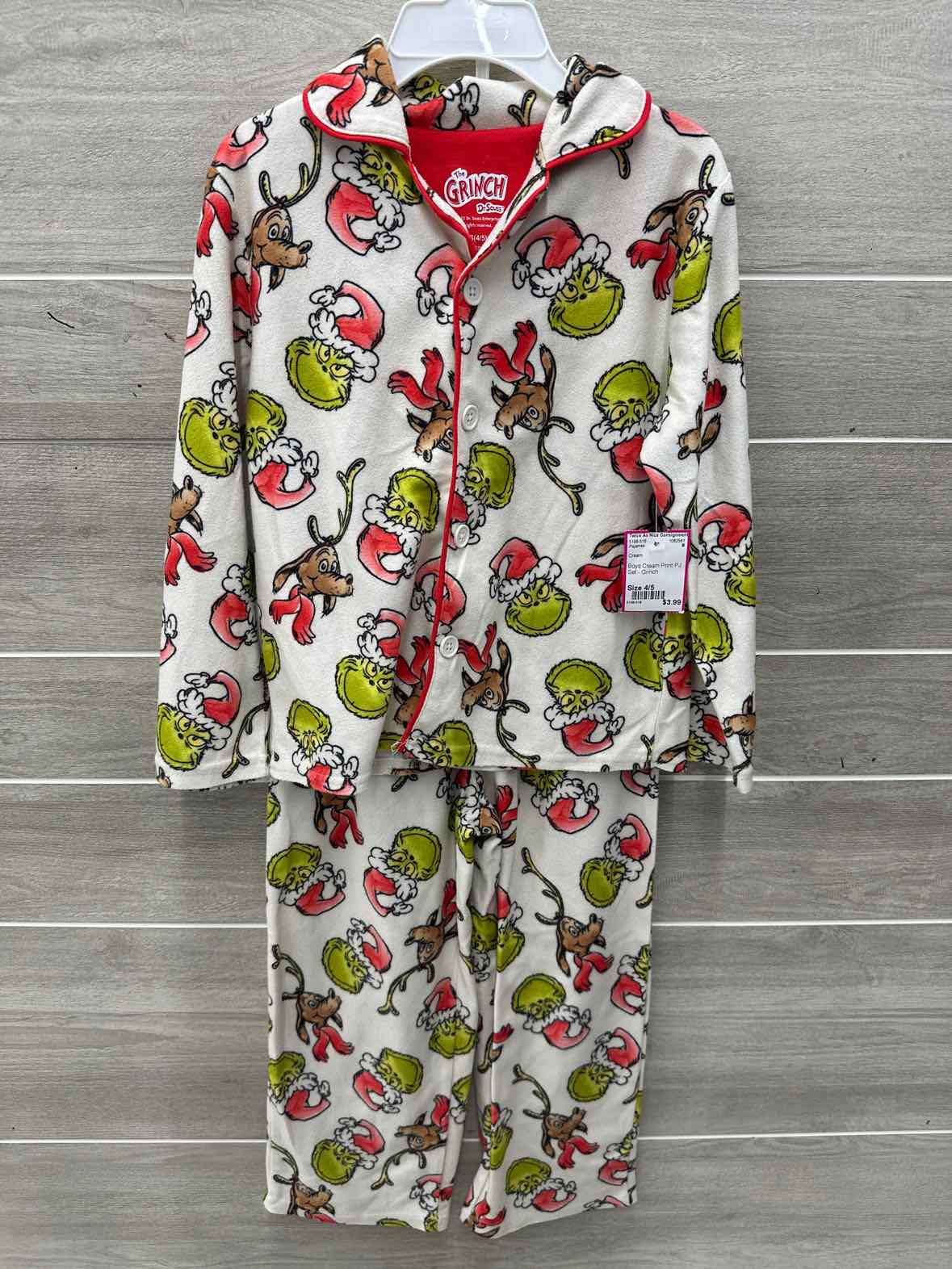 Boys Size 4/5 Pajamas