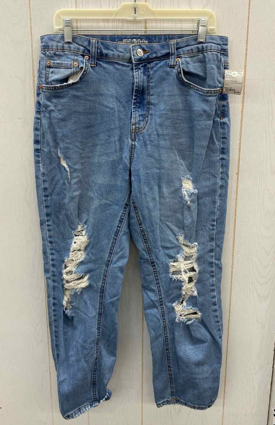 Wild Fable Blue Womens Size 12 Jeans