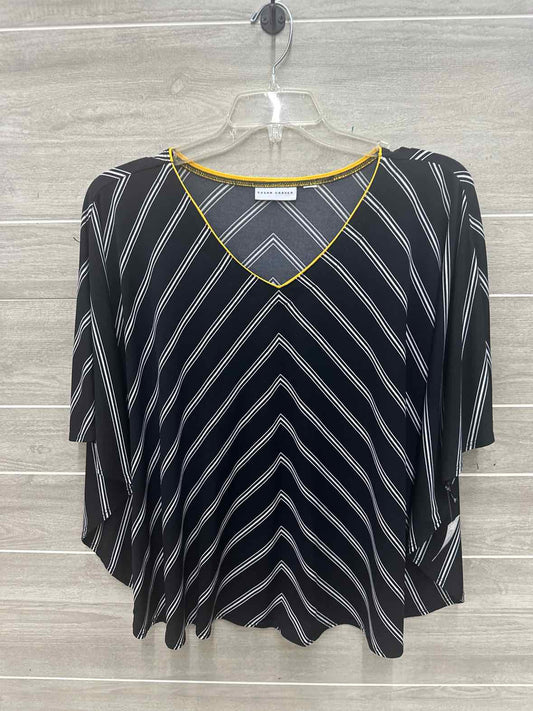 Susan Graver Size L/XL Black Womens Shirt