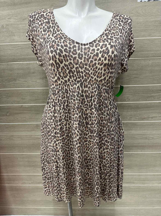 Maurices Tan Womens Size 12/14 Dress