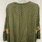 Chico's Olive Womens Size L Shirt