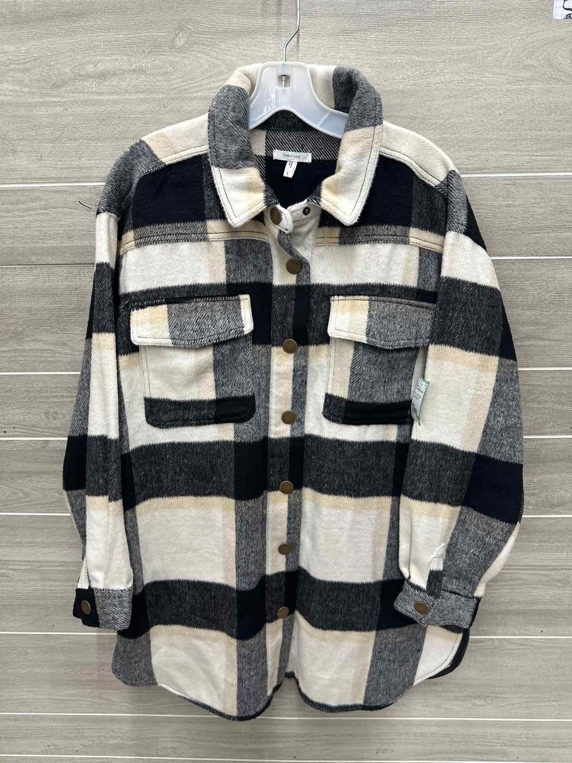 Maurices Size L Black Womens Shirt