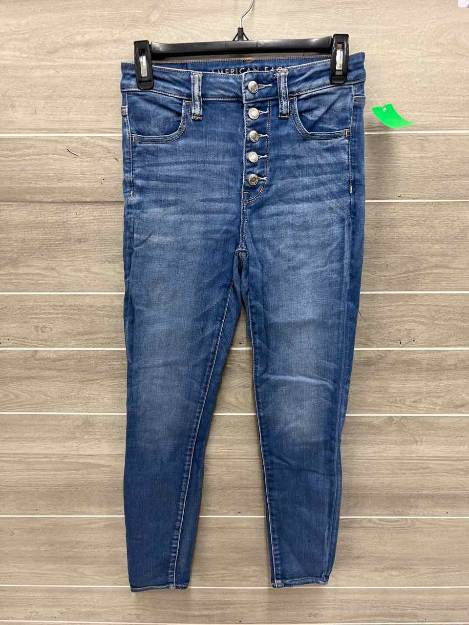 American Eagle Size 4 Short Blue Womens Jeans