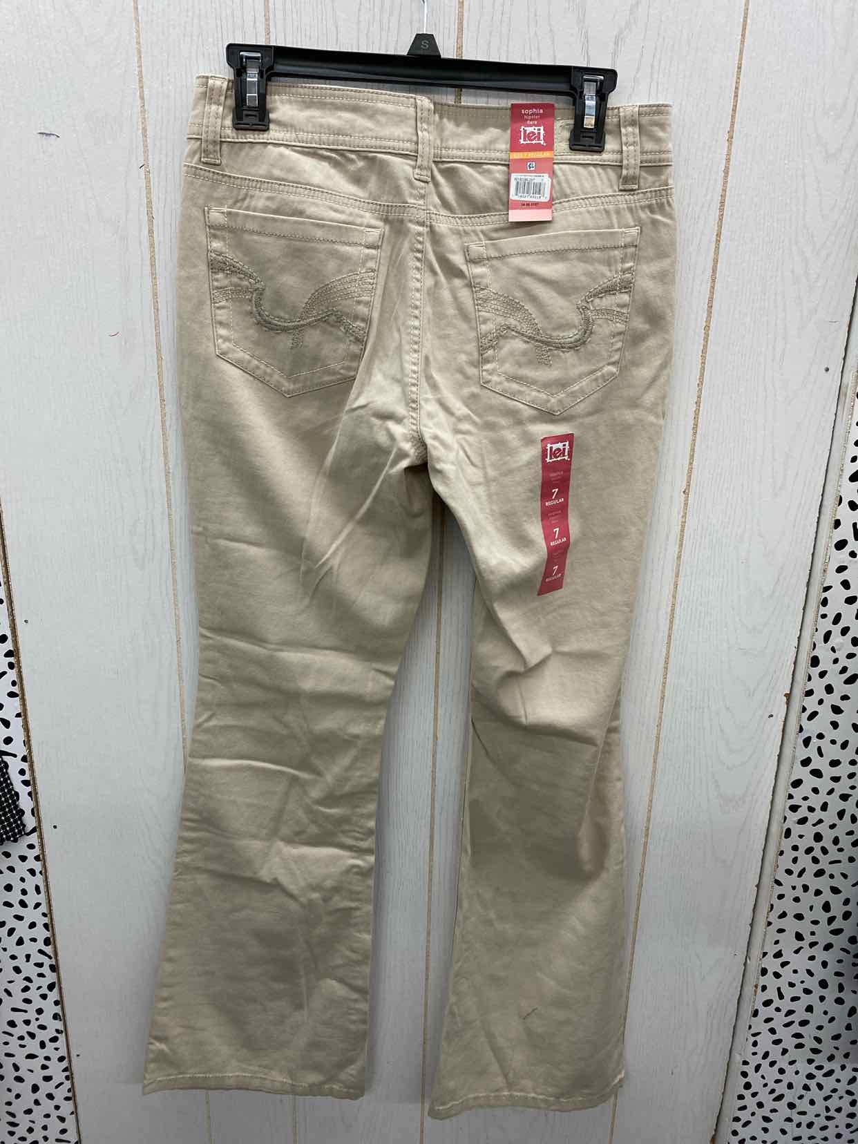 LEI Khaki Womens Size 7 Pants