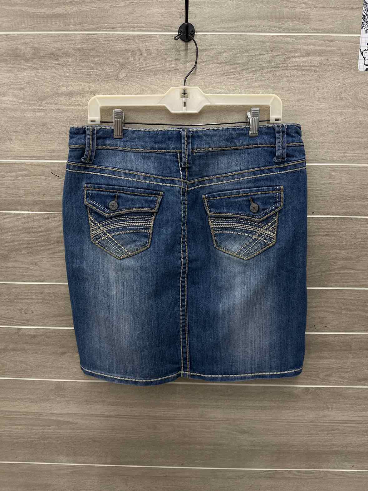 Vanilla Size 10 Blue Womens Skirt