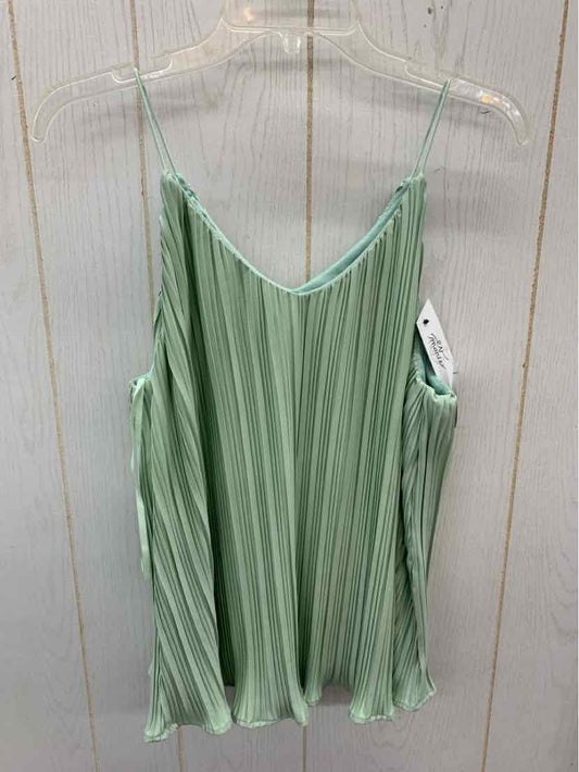 She & Sky Green Womens Size L Tank Top