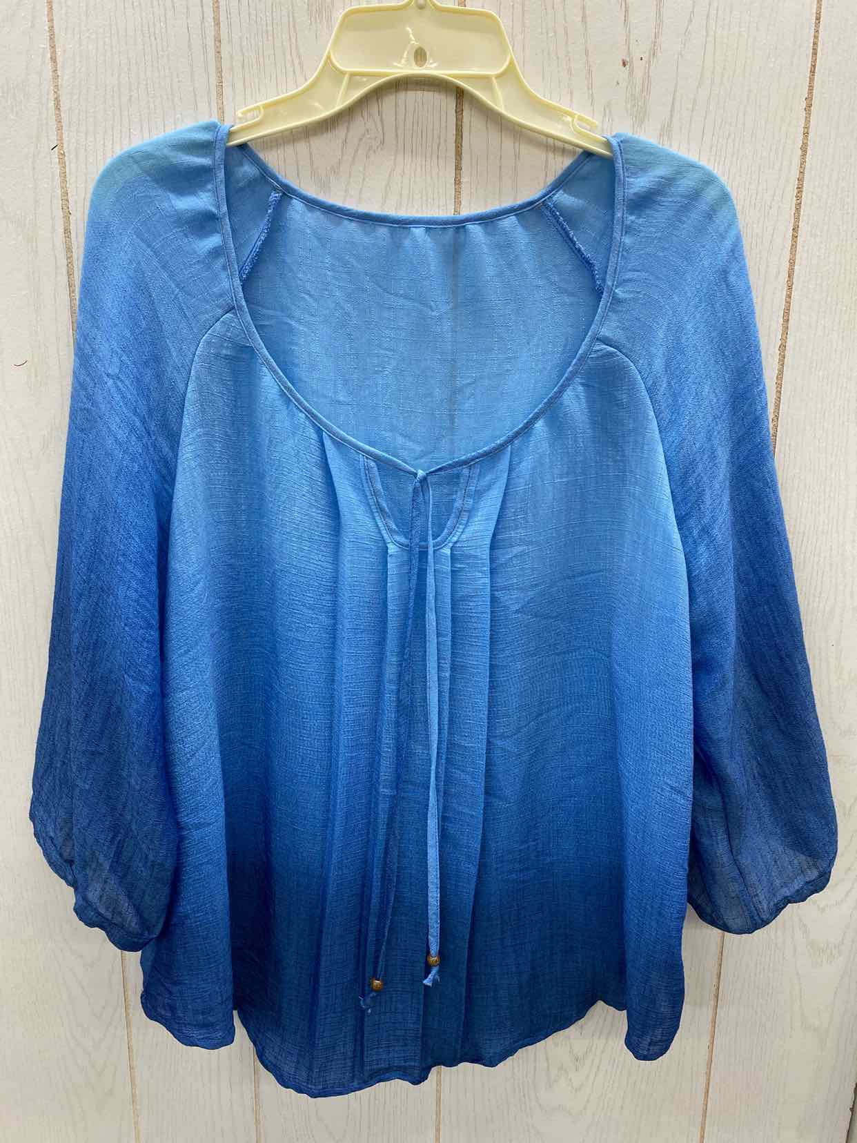 Blue Womens Size XL Shirt