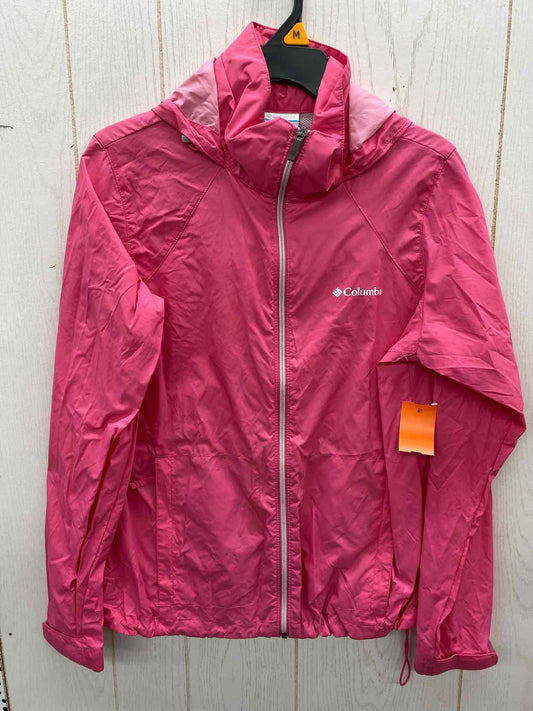 Columbia Pink Womens Size M Jacket (Outdoor)