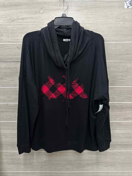 Maurices Size 1X Black Plus Shirt
