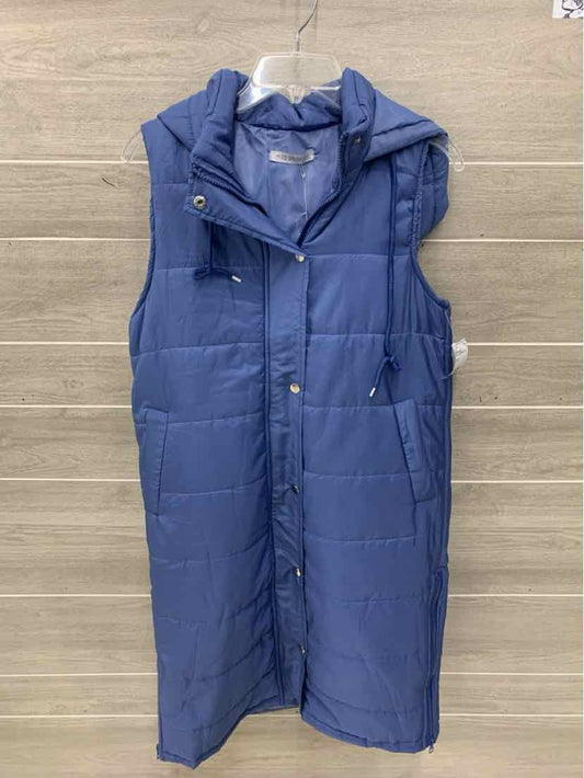 Miss Sparkling Blue Womens Women Size Small Vest